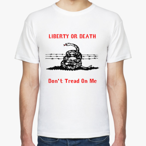 Футболка с принтом Liberty Or Death