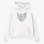 Толстовка худи оверсайз