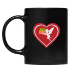 Кружка цветная UV-DTF