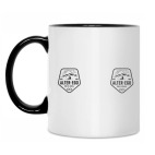 Кружка двухцветная