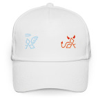 Кепка / бейсболка, белая (печать)