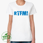 Женская футболка органик