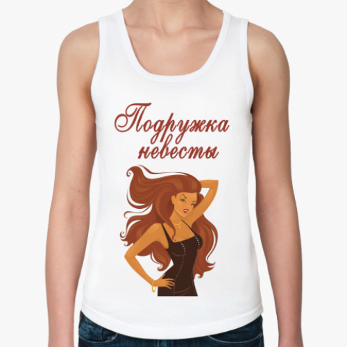 Женская майка с принтом Невеста и подружки