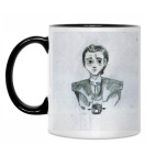 Кружка двухцветная