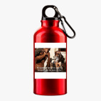 Металлическая бутылка 400 мл UV-DTF