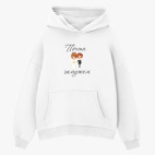 Толстовка худи оверсайз