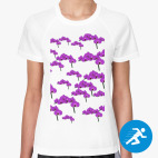 Женская спортивная футболка