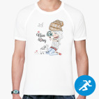 Мужская спортивная футболка