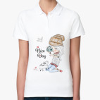 Женская рубашка поло