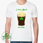 Мужская футболка органик