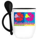 Кружка с ложкой