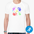 Мужская спортивная футболка