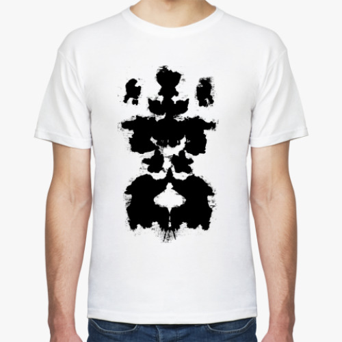 Футболка с принтом Тест Роршаха (Rorshah test)