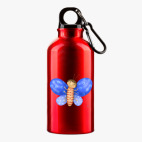 Металлическая бутылка 400 мл UV-DTF