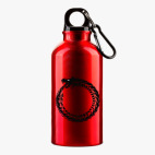 Металлическая бутылка 400 мл UV-DTF