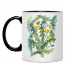 Кружка двухцветная