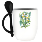 Кружка с ложкой