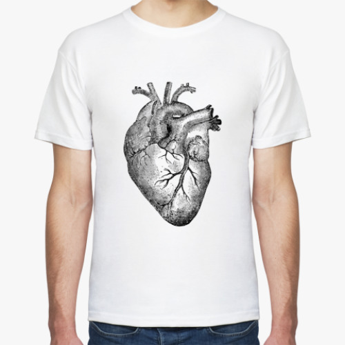 Футболка с принтом Сердце