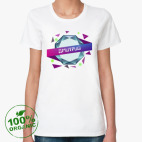 Женская футболка органик