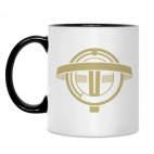 Кружка двухцветная