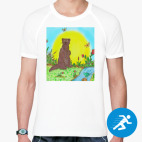 Мужская спортивная футболка