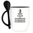 Кружка с ложкой