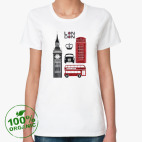 Женская футболка органик