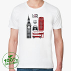 Мужская футболка органик