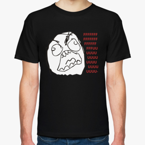 Футболка с принтом  Frustration