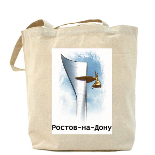 Сумка шоппер с принтом  Ростов-на-Дону