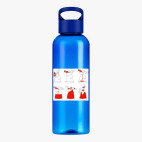 Прозрачная спортивная бутылка