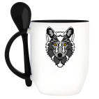 Кружка с ложкой