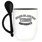 Кружка с ложкой