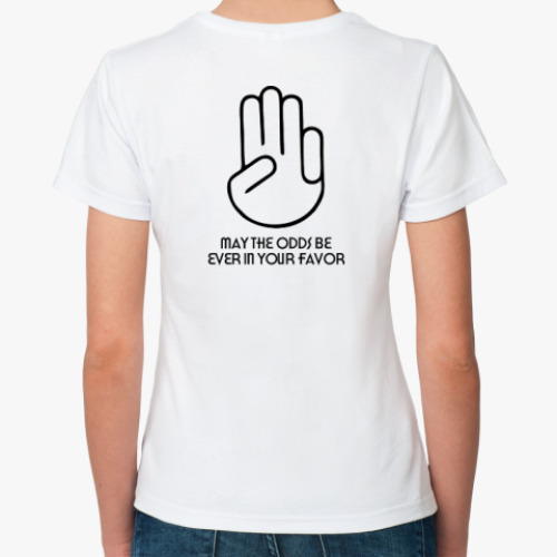 Классическая футболка с принтом Пит Мелларк