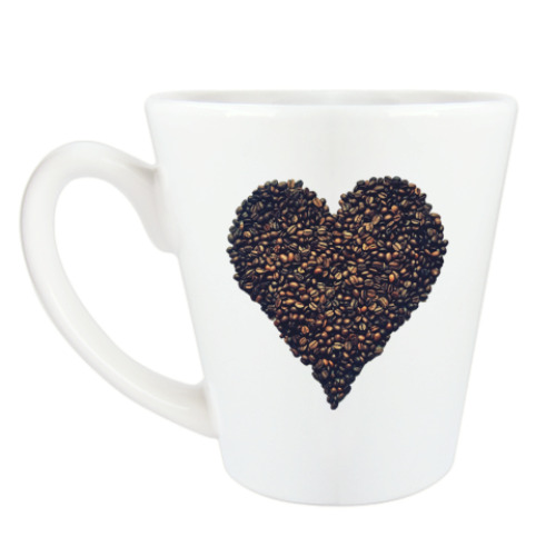 Чашка Латте с принтом Кофе из лав