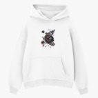 Толстовка худи оверсайз