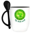 Кружка с ложкой