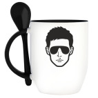 Кружка с ложкой