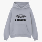 Толстовка худи оверсайз