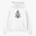 Толстовка худи оверсайз