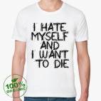 Мужская футболка органик