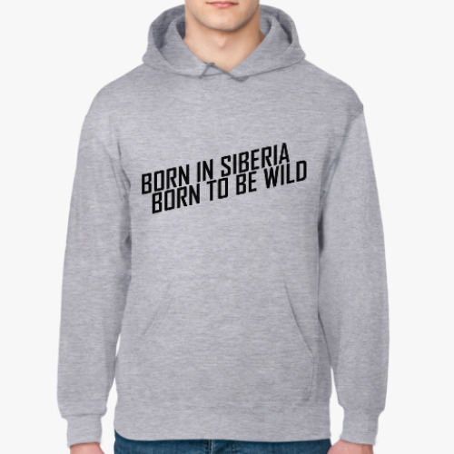 Толстовка худи с принтом Born to be wild
