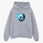 Толстовка худи оверсайз