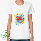 Женская футболка органик