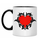 Кружка двухцветная