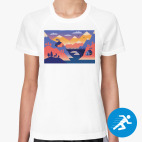 Женская спортивная футболка