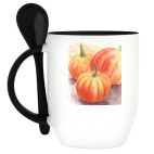 Кружка с ложкой