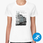 Женская спортивная футболка