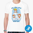 Мужская спортивная футболка