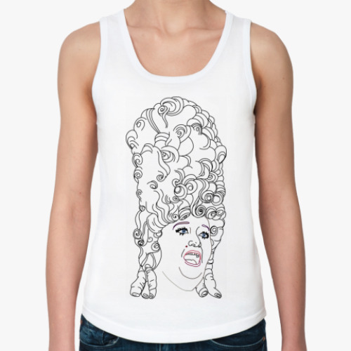 Женская майка с принтом Diva